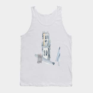 Medieval bell tower of Bruges, Belgium. Tank Top